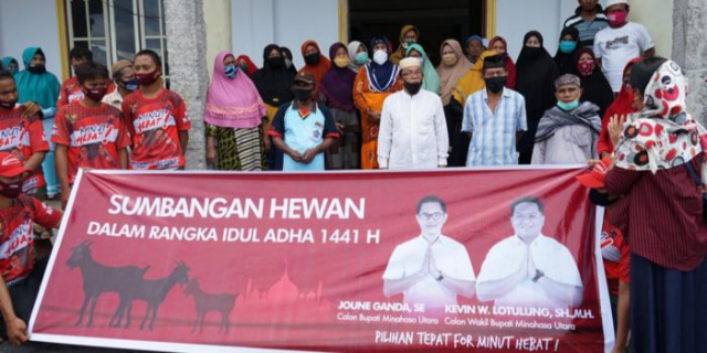 Joune Ganda sumbang sapi